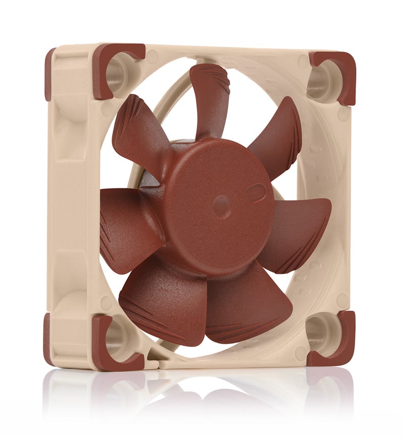 Noctua NF-A4x10 5V PWM, Premium Quiet Fan with USB Power Adaptor Cable, 4-Pin, 5V Version (40x10mm, Brown) - Image 1